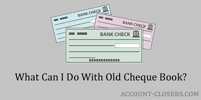 Old/Unused Cheque Book