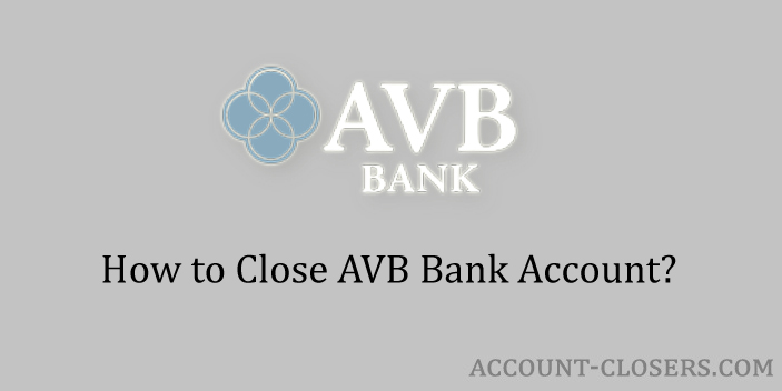 Close AVB Bank Account